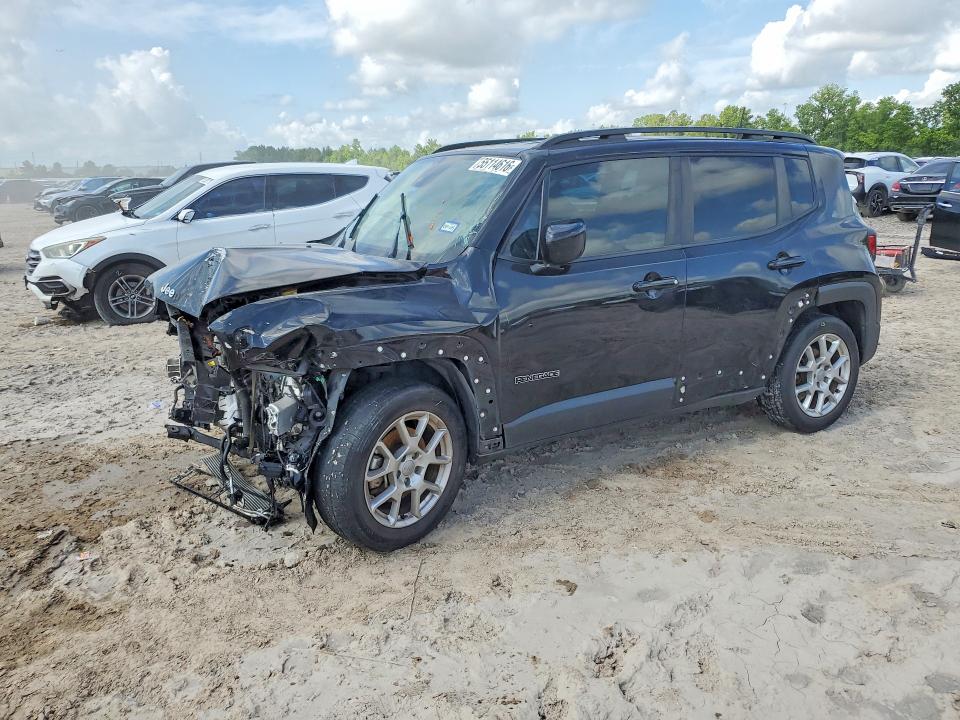 2021 Jeep Renegade VIN ZACNJCBB3MPM95875 COPART salvage auction — FRONT END, Tx - Salvage Vehicle Title, sold $150 on 2026-07-28 (photo 1)