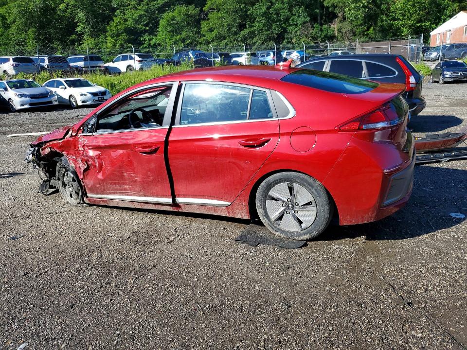 2022 Hyundai Ioniq VIN KMHC75LC8NU275199 COPART salvage auction — FRONT END, Md - Cert Of Salvage > 75% Damage, sold $1,550 on 2026-07-21 (photo 2)