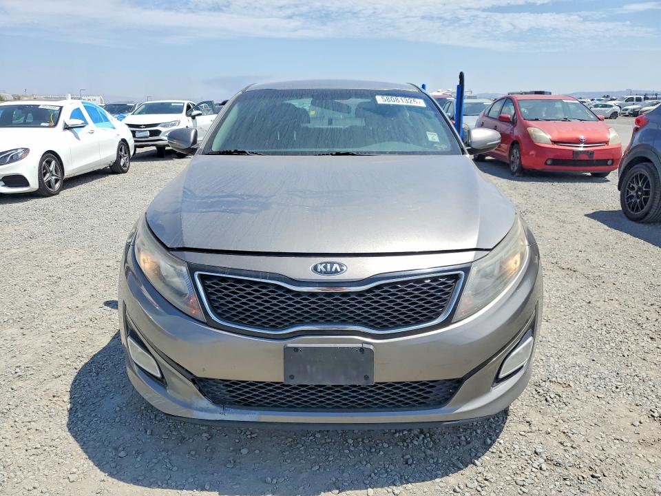 2015 Kia VIN 5XXGM4A7XFG467083 COPART salvage auction — REAR END, Ca - Salvage Certificate, sold $950 on 2026-07-02 (photo 5)