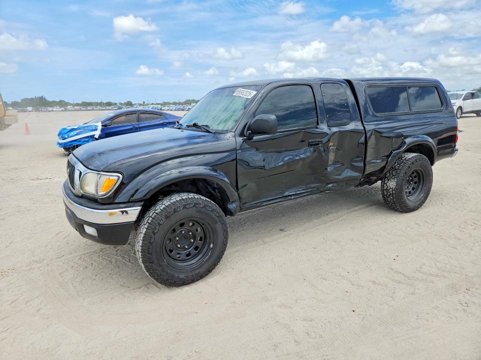 2004 Toyota Tacoma VIN 5TESN92NX4Z405490 COPART salvage auction — SIDE, Fl - Cert Of Title Slvg Rebuildable, sold $3,250 on 2026-07-02 (photo 1)