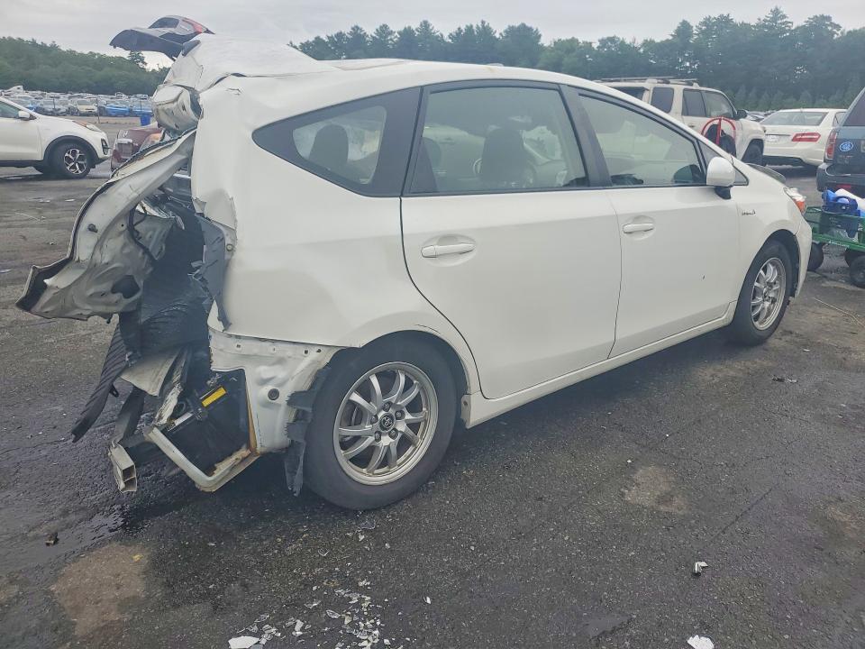 2016 Toyota Prius VIN JTDZN3EU8GJ045990 COPART salvage auction — REAR END, WV - SALVAGE CERTIFICATE, sold $550 on 2026-07-28 (photo 3)