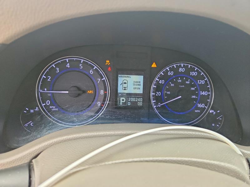 2011 Infiniti G VIN JN1CV6AP8BM506056 COPART salvage auction — FRONT END, Ks - Cert Of Title-Salvage, sold $550 on 2026-07-22 (photo 9)