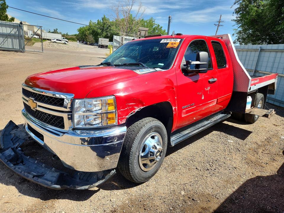 2013 Chevrolet Silverado VIN 1GB5K0C89DZ273011 COPART salvage auction — FRONT END, Co - Public - Salvage Title, sold $5,400 on 2026-08-03 (photo 1)
