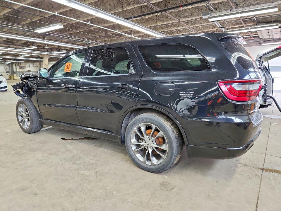 2020 Dodge Durango VIN 1C4RDHDG5LC259488 COPART salvage auction — FRAME DAMAGE, Il - Certificate Of Title, sold $1,200 on 2026-07-07 (photo 2)