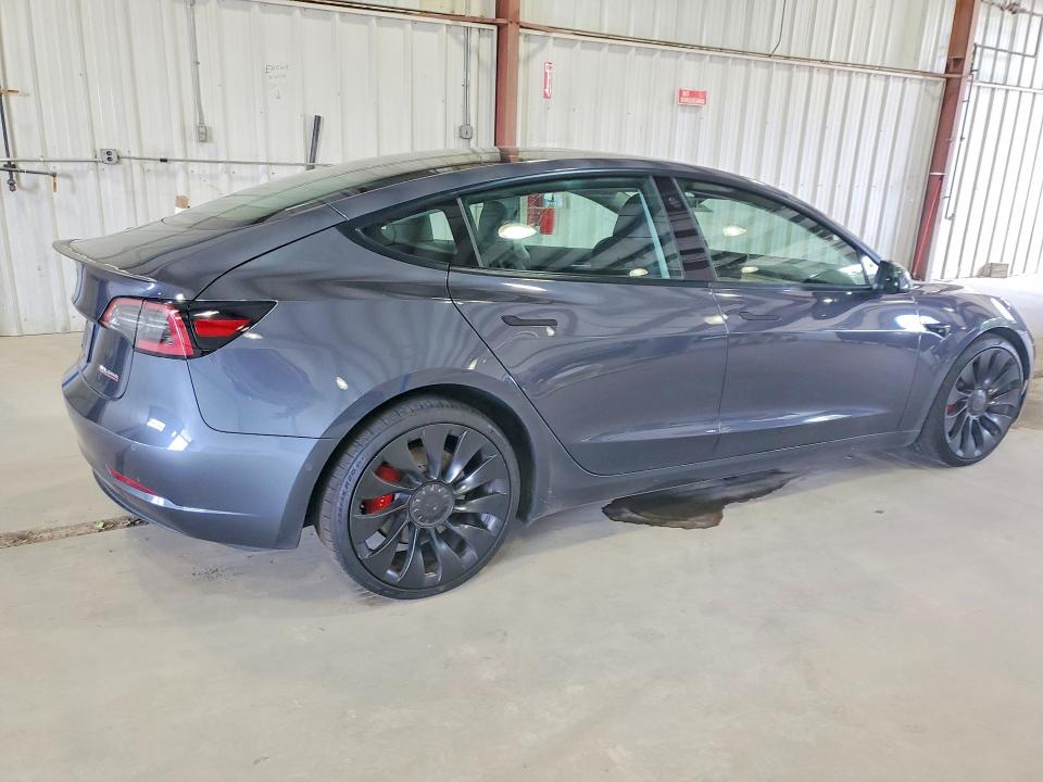 2022 Tesla Model 3 VIN 5YJ3E1EC8NF344157 COPART salvage auction — FRONT END, Va - Cert Of Title - Salvage, sold $7,200 on 2026-07-02 (photo 3)