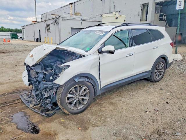 2017 Hyundai Santa fe VIN KM8SN4HF5HU175273 COPART salvage auction — FRONT END, Va - Cert Of Title - Salvage, sold $1,950 on 2026-07-08 (photo 1)