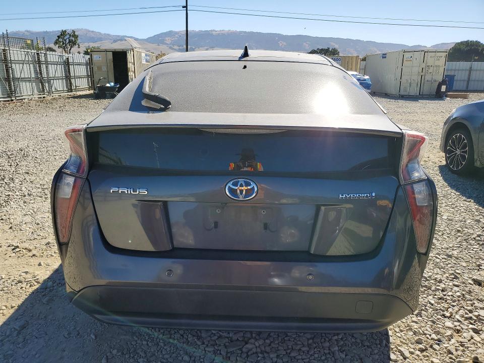 2017 Toyota Prius VIN JTDKARFU9H3543541 COPART salvage auction — FRONT END, Ca - Salvage Certificate, sold $2,650 on 2026-07-09 (photo 6)