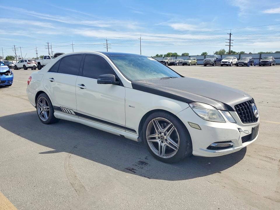 2012 Mercedes-benz E-klasse VIN WDDHF5KB6CA627576 COPART salvage auction — FRONT END, Id - Certificate Of Title, sold $850 on 2026-07-16 (photo 4)