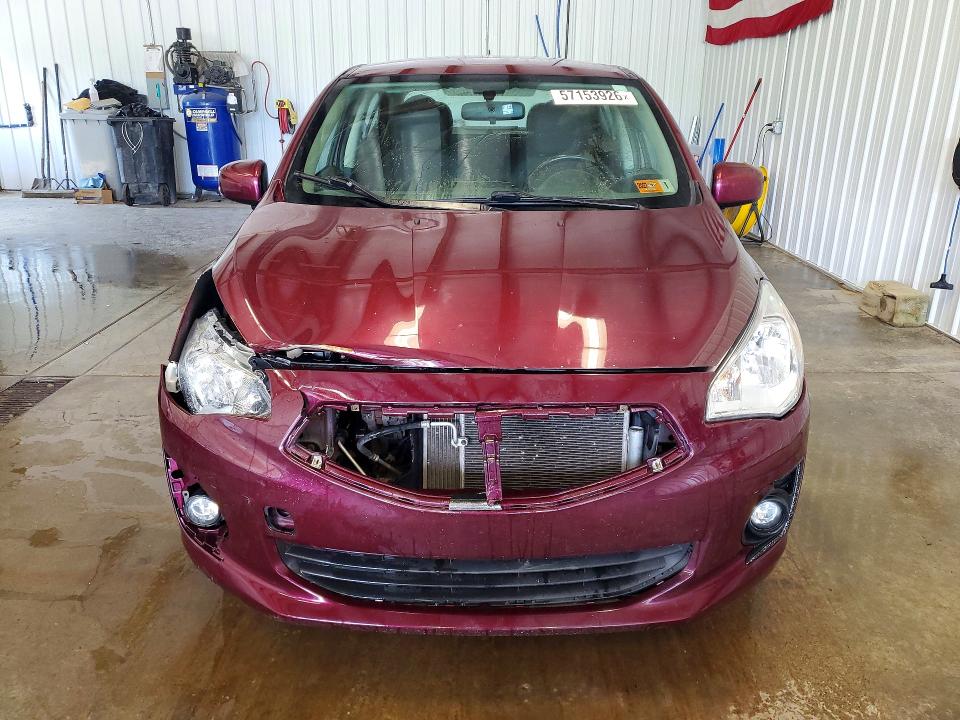 2018 Mitsubishi VIN ML32F3FJ3JHF07184 COPART salvage auction — FRONT END, Pa - Certificate Of Salvage, sold $700 on 2026-07-08 (photo 5)