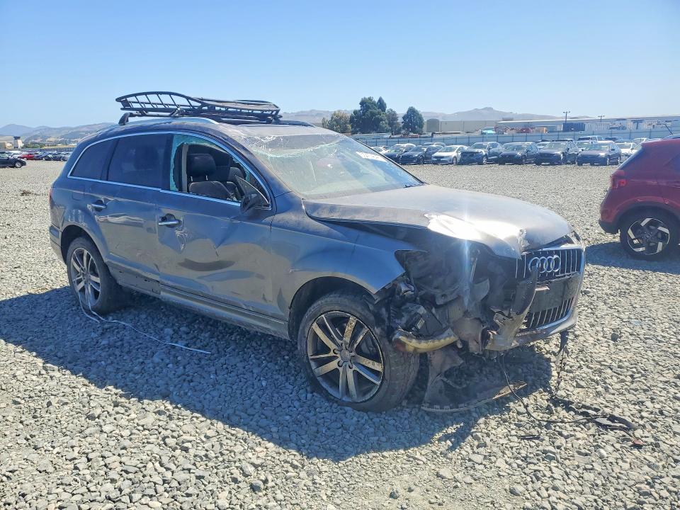 2012 Audi Q7 VIN WA1LMAFE1CD000381 COPART salvage auction — ALL OVER, CA - SALVAGE CERTIFICATE, sold $300 on 2026-07-23 (photo 4)