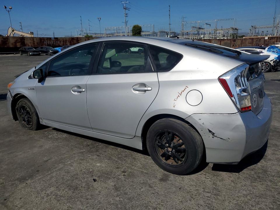 2011 Toyota Prius VIN JTDKN3DU6B1414843 COPART salvage auction — FRONT END, CA - SALVAGE CERTIFICATE, sold $550 on 2026-07-31 (photo 2)