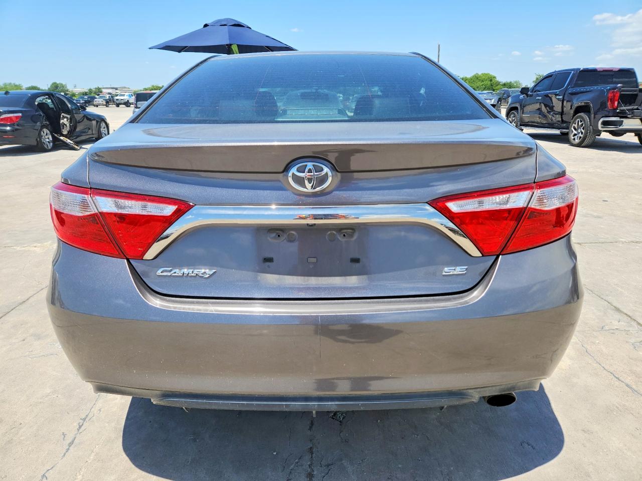 2017 Toyota Camry VIN 4T1BF1FK9HU313554 COPART salvage auction — Front End, TX - SALVAGE VEHICLE TITLE, sold $1,350 on 2026-07-09 (photo 6)