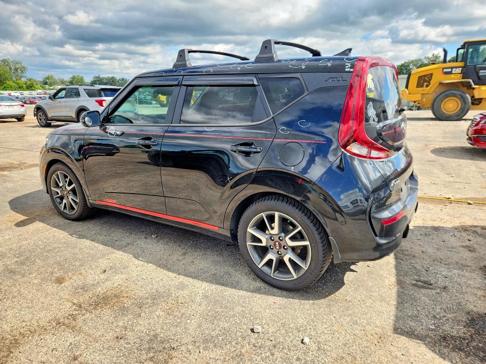 2021 Kia Soul VIN KNDJ53AF2M7744545 COPART salvage auction — HAIL, Wi - Cert Of Title-Claim Paid, sold $7,400 on 2026-07-07 (photo 2)