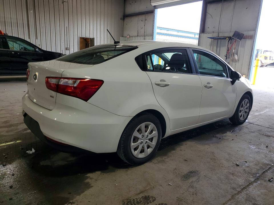 2016 Kia Rio VIN KNADM4A31G6646948 COPART salvage auction — REAR END, VA - CERTIFICATE OF TITLE, sold $750 on 2026-07-23 (photo 3)