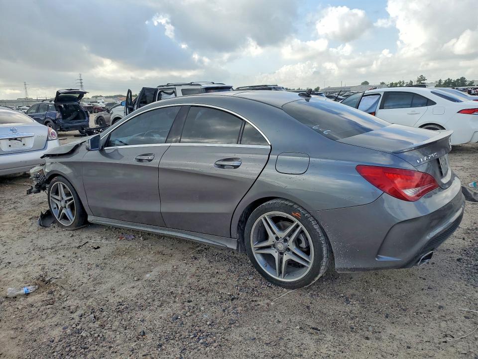 2015 Mercedes-benz VIN WDDSJ4EB1FN202970 COPART salvage auction — FRONT END, Tx - Salvage Vehicle Title, sold $650 on 2026-07-10 (photo 2)