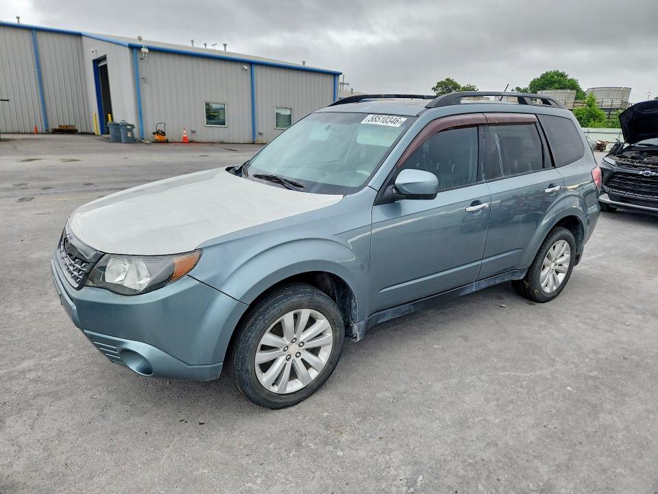 2011 Subaru Forester VIN JF2SHBCC7BH734238 COPART salvage auction — REAR END, Ok - Cert Of Title-Rebuilt, sold $450 on 2026-07-06 (photo 1)