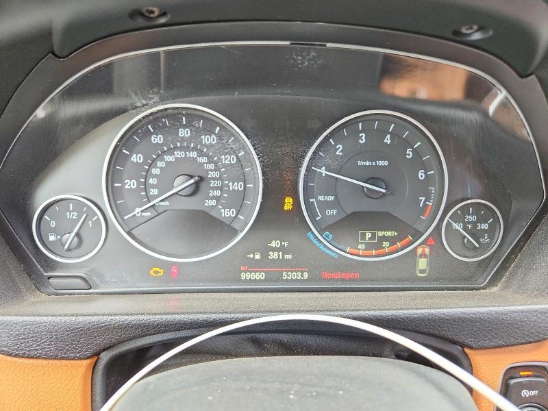 2018 BMW VIN WBA4J3C50JBG95769 COPART salvage auction — FRONT END, Or - Salvage Title Certificate, sold $4,750 on 2026-08-18 (photo 9)