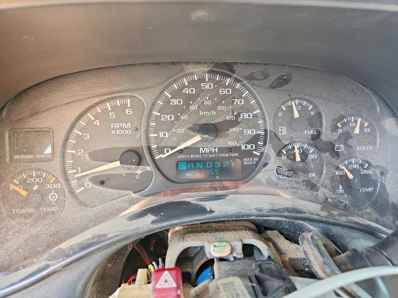 2001 Chevrolet Silverado VIN 1GCHK29U61E235912 COPART salvage auction — FRONT END, Mo - Salvage Certificate Of Title, sold $300 on 2026-07-28 (photo 9)