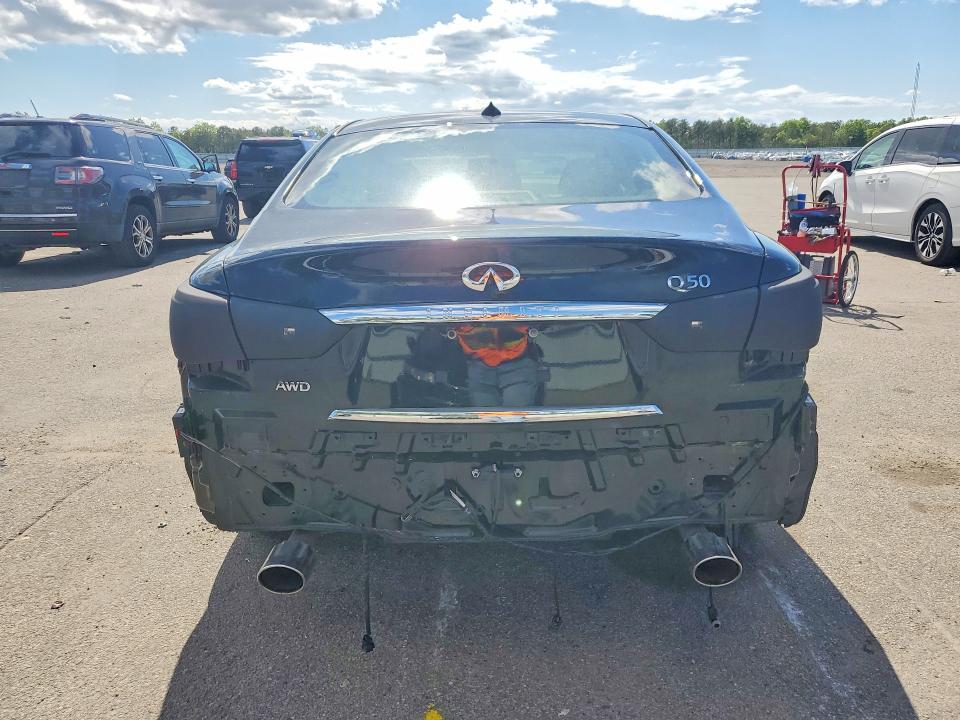 2019 Infiniti VIN JN1EV7AR4KM550247 COPART salvage auction — FRONT END, Ny - Certificate Of Title (P), sold $5,800 on 2026-07-27 (photo 6)