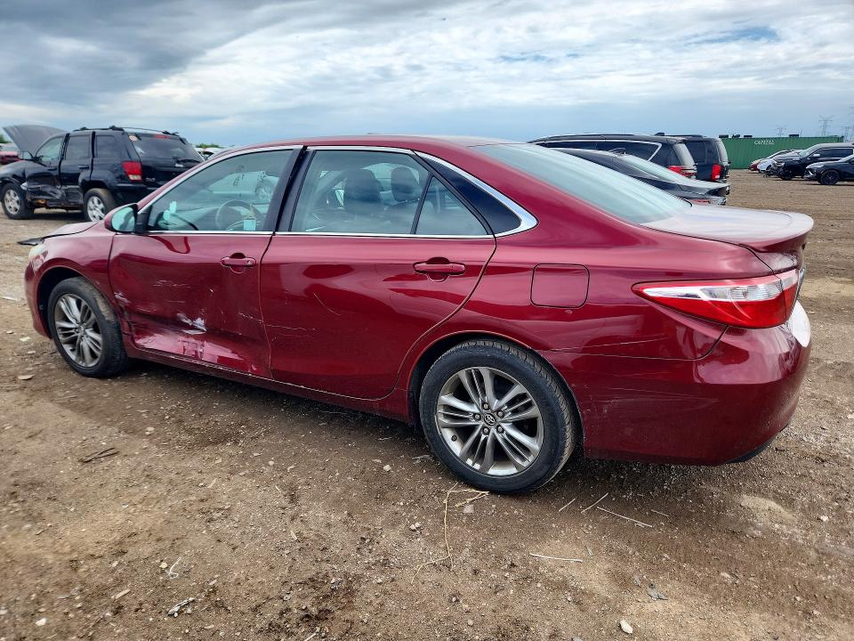 2016 Toyota Camry VIN 4T1BF1FK1GU566043 COPART salvage auction — SIDE, Wv - Salvage Certificate, sold $2,300 on 2026-07-02 (photo 2)