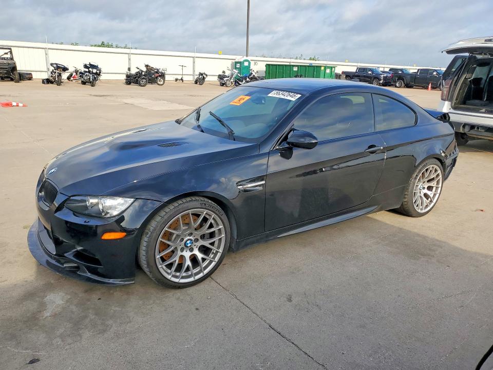 2013 BMW M3 VIN WBSKG9C55DJ594593 COPART salvage auction — REAR END, Tx - Salvage Vehicle Title, sold $350 on 2026-08-03 (photo 1)