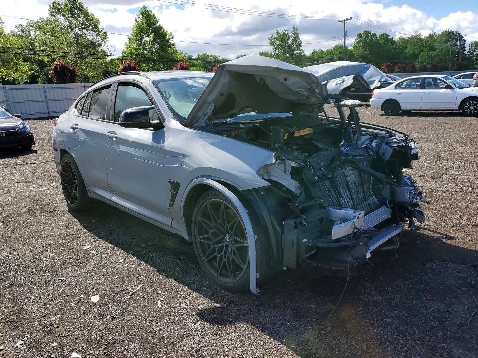 2025 BMW X4 VIN 5YM23EC03S9197129 COPART salvage auction — FRONT END, Ny - Cert Of Title-Salvage, sold $18,000 on 2026-07-17 (photo 4)