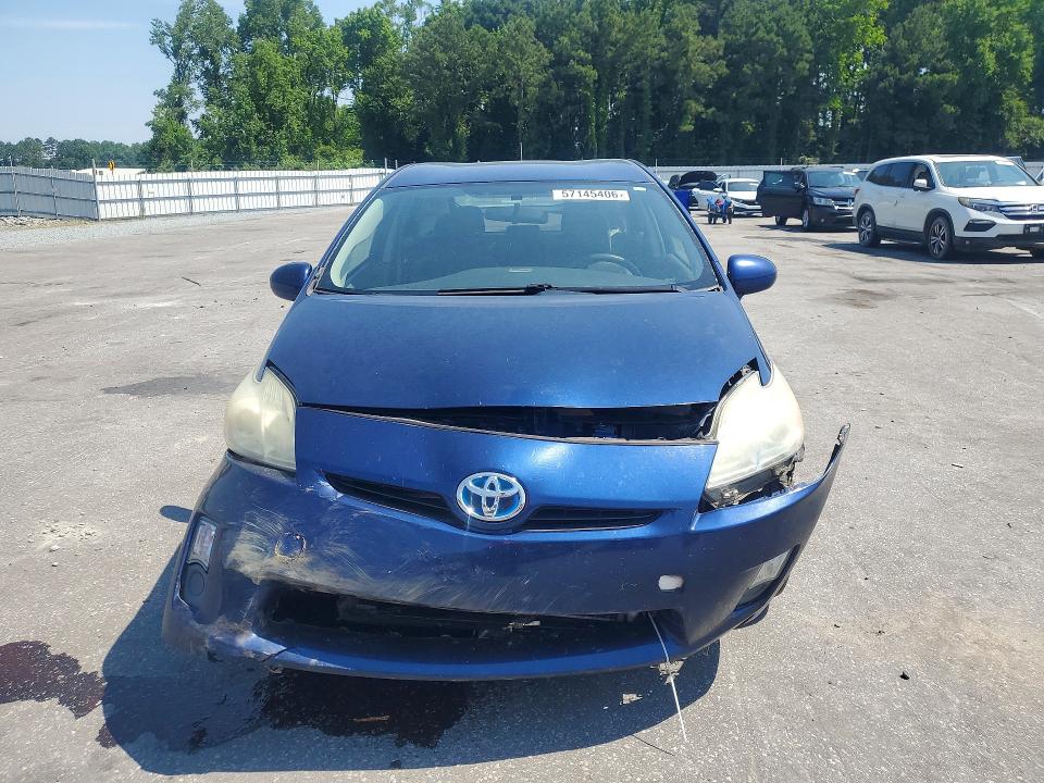 2010 Toyota Prius VIN JTDKN3DU6A0022899 COPART salvage auction — FRONT END, Nc - Salvage Certificate Of Title, sold $500 on 2026-07-28 (photo 5)