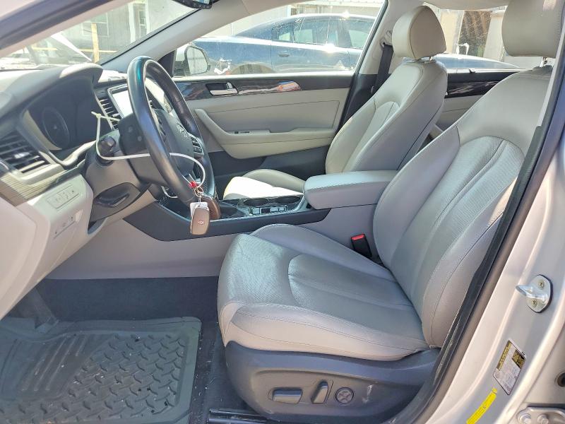 2018 Hyundai Sonata VIN KMHE34L33JA087037 COPART salvage auction — HAIL, Ar - Cert Of Title-Salvage, sold $3,200 on 2026-07-08 (photo 7)