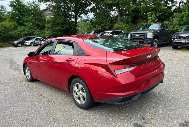 2023 Hyundai Elantra VIN KMHLL4AG5PU436798 COPART salvage auction — MINOR DENT/SCRATCHES, Nj - Certificate Of Title (P), sold $1,950 on 2026-07-23 (photo 3)