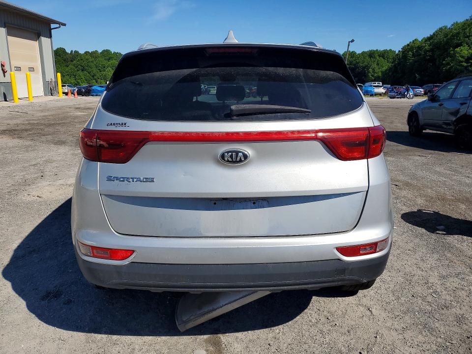 2018 Kia Sportage VIN KNDPMCAC1J7418234 COPART salvage auction — FRONT END, Pa - Certificate Of Salvage, sold $125 on 2026-07-30 (photo 6)