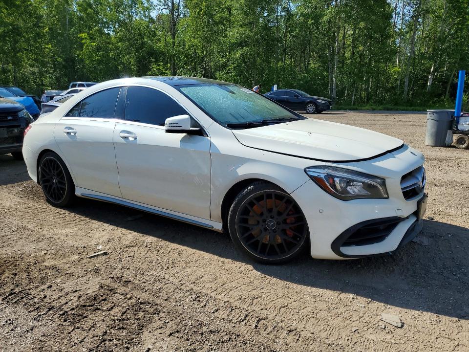 2018 Mercedes-benz Cla-class VIN WDDSJ5CB2JN534000 COPART salvage auction — WATER/FLOOD, On - Permit Irrepairable, sold $1,050 on 2026-07-30 (photo 4)