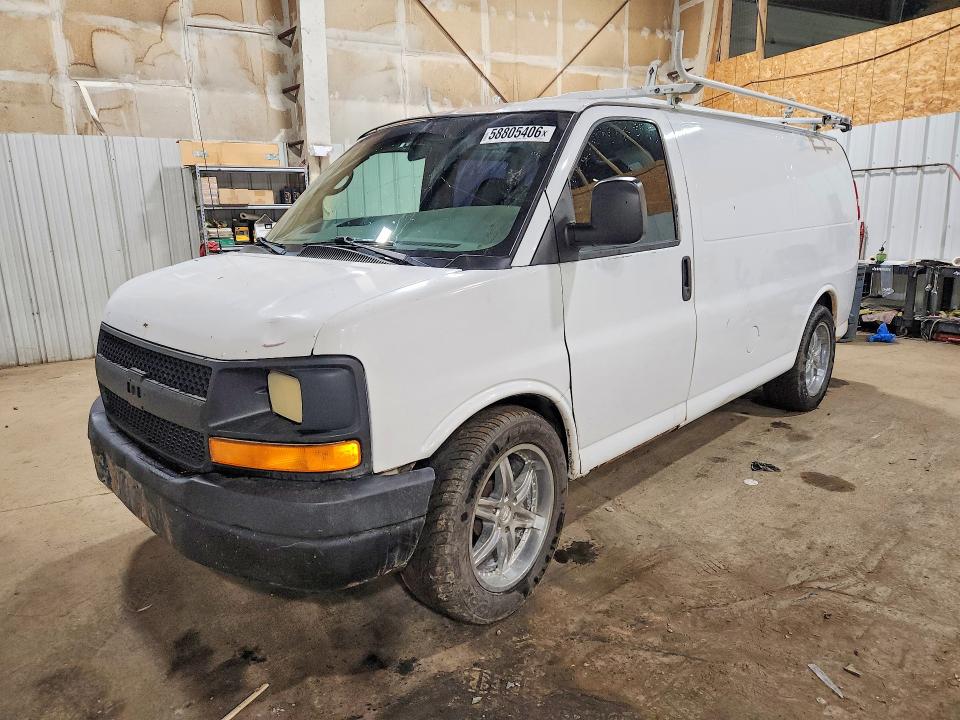 2007 Chevrolet Express 1500 VIN 1GCFH15T471238238 COPART salvage auction — SIDE, Ak - Certificate Of Vehicle Title, sold $450 on 2026-07-07 (photo 1)