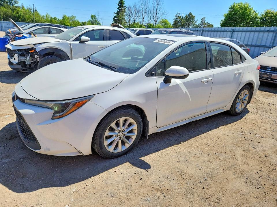 2020 Toyota Corolla VIN 5YFBPRBE7LP013730 COPART salvage auction — REAR END, On - Permit No Brand - Unfit, sold $6,600 on 2026-07-07 (photo 1)