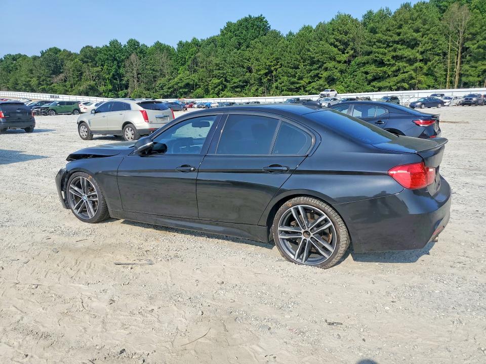 2015 BMW 3er VIN WBA3A9G54FNT09561 COPART salvage auction — FRONT END, Ga - Cert Of Title-Rebuilt Salvage, sold $3,700 on 2026-07-29 (photo 2)
