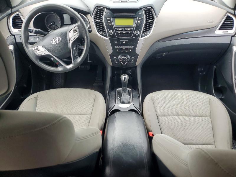 2013 Hyundai Santa fe VIN 5XYZTDLB2DG042785 COPART salvage auction — REAR END, Mt - Certificate Of Title, sold $1,500 on 2026-07-15 (photo 8)