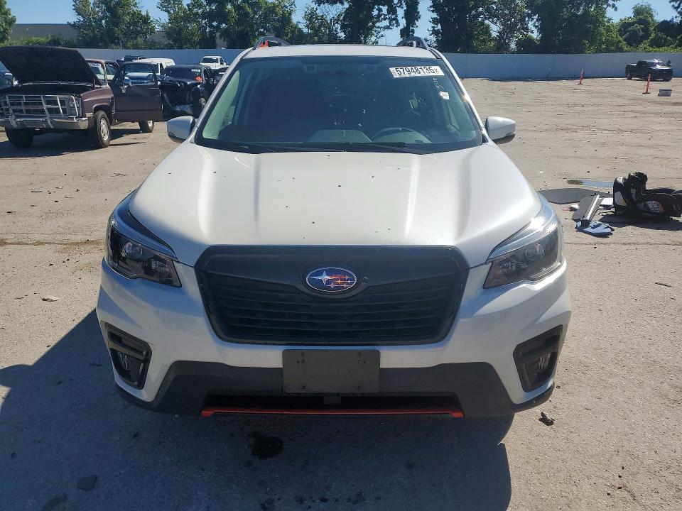 2021 Subaru Forester VIN JF2SKARC0MH498313 COPART salvage auction — REAR END, Mo - Salvage Certificate Of Title, sold $3,100 on 2026-07-28 (photo 5)