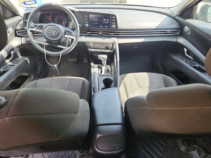 2022 Hyundai Elantra VIN KMHLM4AG3NU224637 COPART salvage auction — HAIL, Al - Cert Of Title-Salvage Title, sold $4,250 on 2026-07-20 (photo 8)