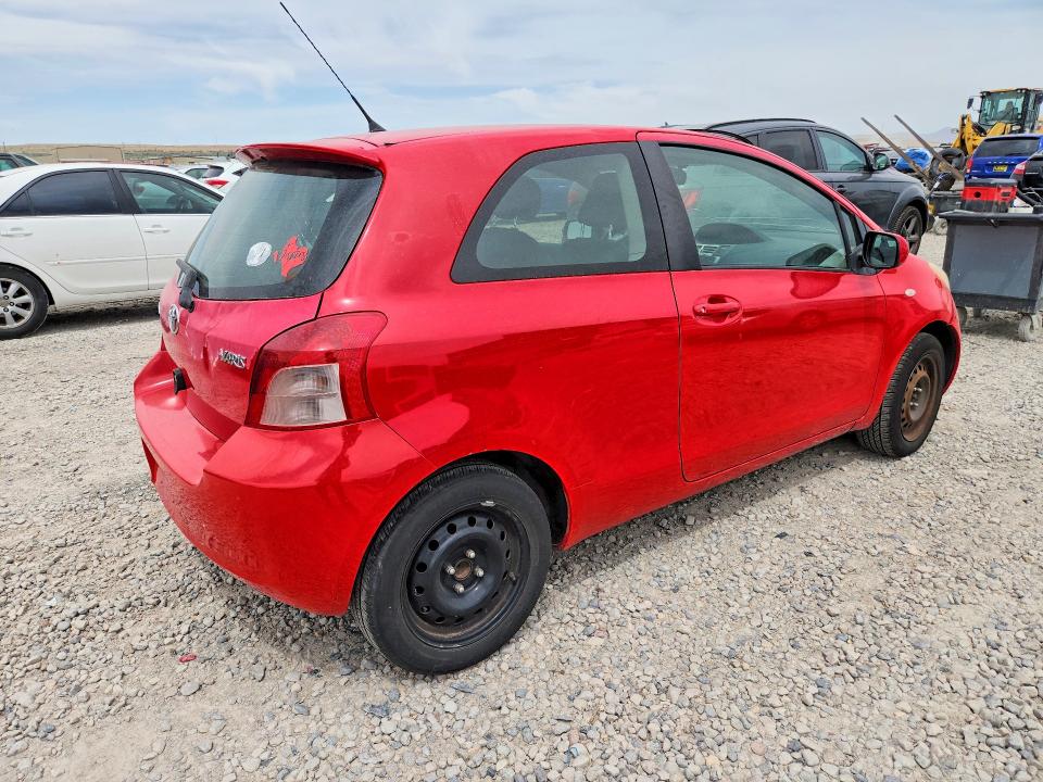 2007 Toyota Yaris VIN JTDJT903X75037595 COPART salvage auction — MINOR DENT/SCRATCHES, Ut - Certificate Of Title, sold $850 on 2026-07-10 (photo 3)