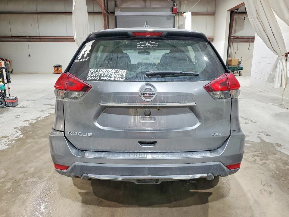 2017 Nissan Rogue VIN KNMAT2MV7HP613104 COPART salvage auction — FRONT END, Ny - Mv-907A Salvage Certificate, sold $950 on 2026-07-13 (photo 6)