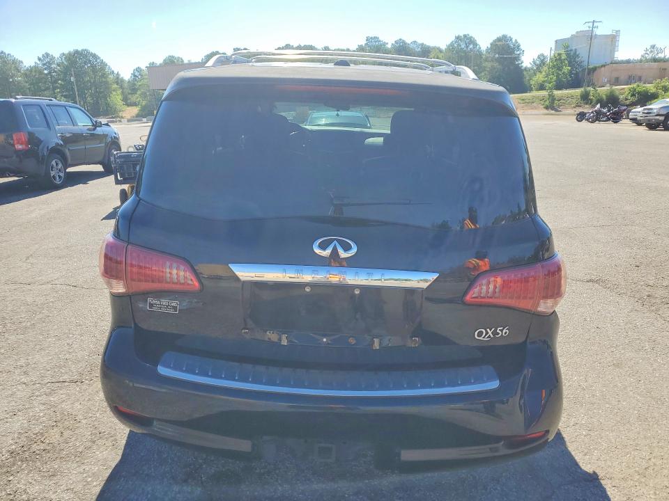 2012 Infiniti Qx56 VIN JN8AZ2NE8C9021368 COPART salvage auction — UNDERCARRIAGE, Sc - Cert Of Title-Salvage, sold $1,650 on 2026-07-31 (photo 6)
