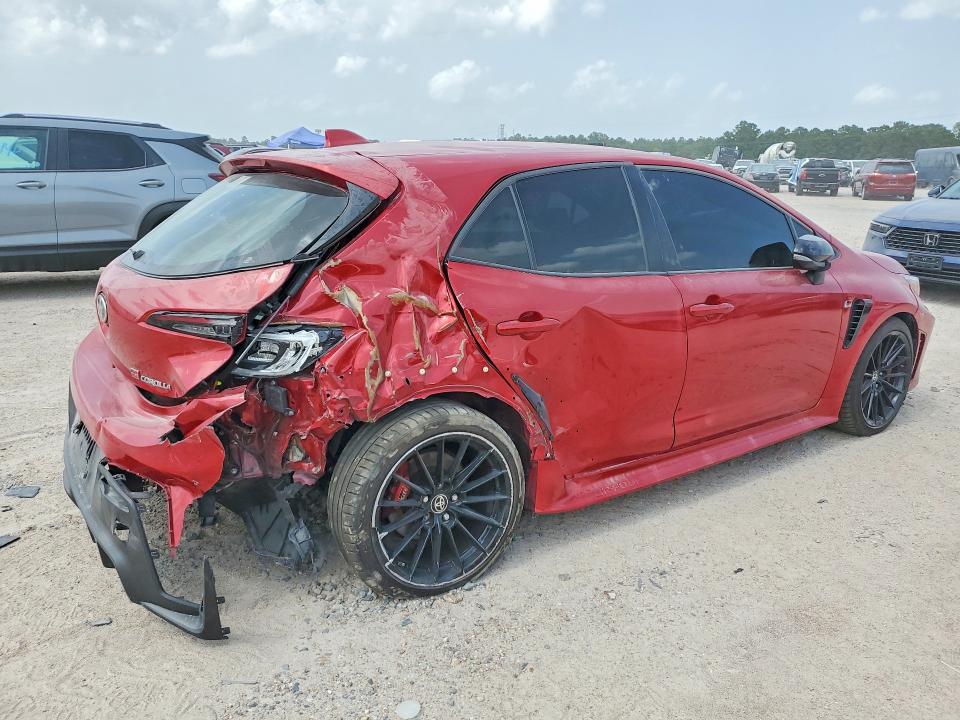 2025 Toyota Corolla VIN JTNABAAE9SA020674 COPART salvage auction — REAR END, Nv - Salvage Title, sold $15,500 on 2026-07-28 (photo 3)