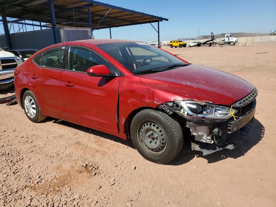 2017 Hyundai Elantra VIN KMHD74LF5HU409177 COPART salvage auction — SIDE, Az - Cert Of Title - Salvage, sold $1,150 on 2026-07-02 (photo 4)