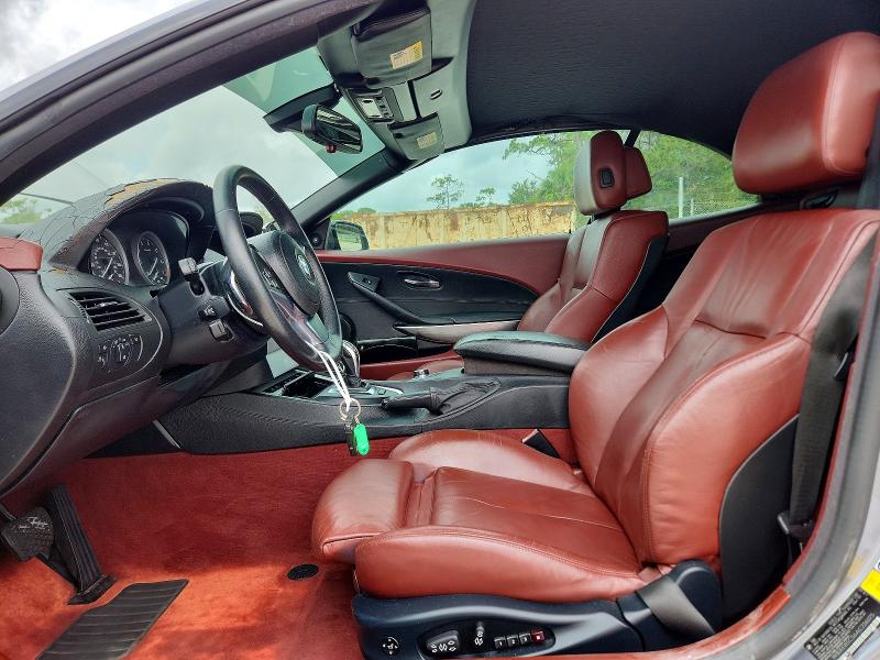 2010 BMW 6 series VIN WBAEB5C56AC226075 COPART salvage auction — MINOR DENT/SCRATCHES, Fl - Certificate Of Title (P), sold $3,500 on 2026-07-08 (photo 7)