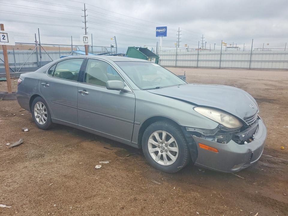 2004 Lexus ES VIN JTHBA30G245030354 COPART salvage auction — FRONT END, Co - Salvage Title, sold $600 on 2026-07-27 (photo 4)