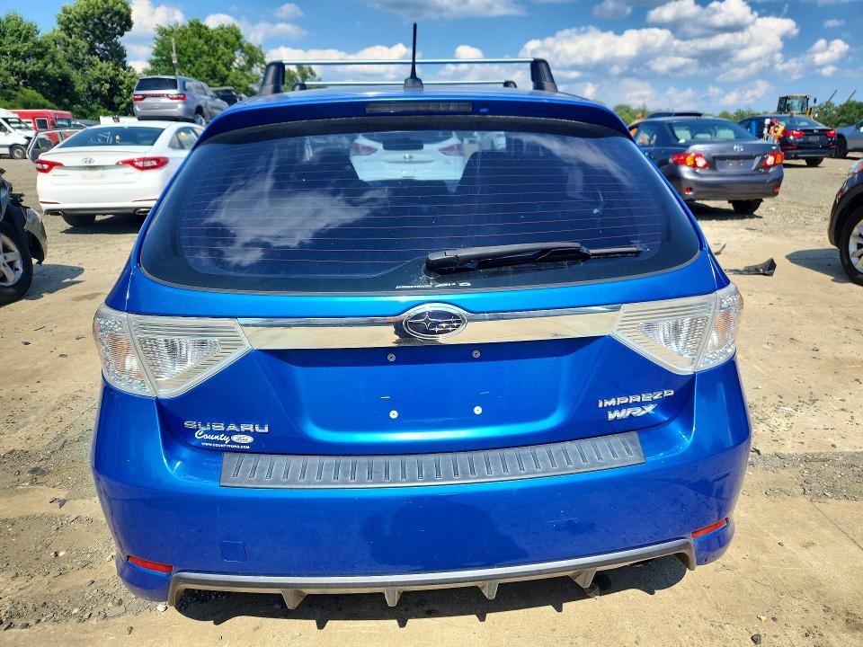 2008 Subaru Impreza VIN JF1GH75638G807389 COPART salvage auction — NORMAL WEAR, NC - CERTIFICATE OF TITLE (P), sold $1,600 on 2026-07-15 (photo 6)