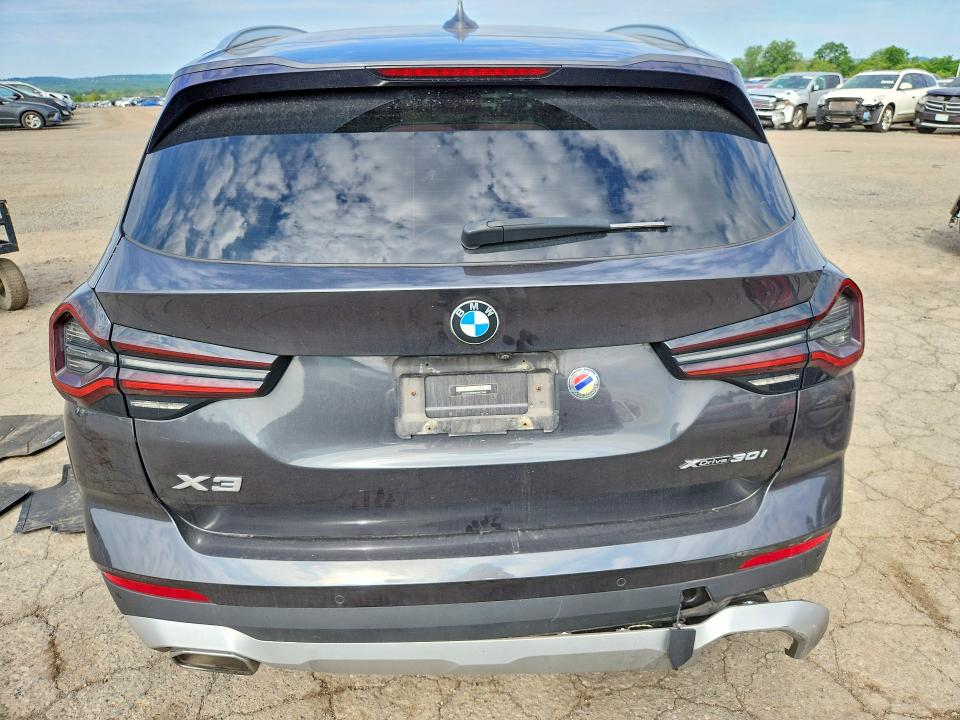 2022 BMW VIN 5UX53DP09N9K77161 COPART salvage auction — FRONT END, PA - CERTIFICATE OF SALVAGE, sold $7,800 on 2026-07-10 (photo 6)