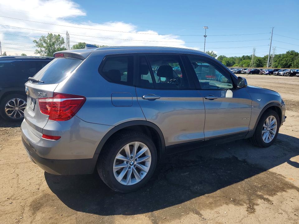 2015 BMW VIN 5UXWX9C59F0D46608 COPART salvage auction — FRONT END, Mi - Certificate Of Title, sold $1,250 on 2026-07-07 (photo 3)