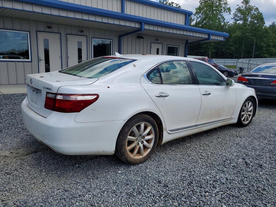 2009 Lexus Ls VIN JTHBL46F195091278 COPART salvage auction — SIDE, Nc - Salvage Certificate Of Title, sold $975 on 2026-07-23 (photo 3)