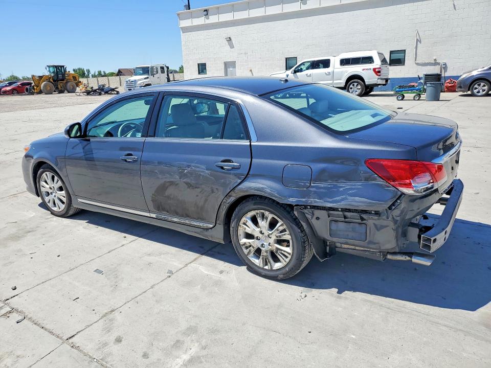 2011 Toyota Avalon VIN 4T1BK3DB3BU430290 COPART salvage auction — REAR END, Ut - Salvage Certificate, sold $2,100 on 2026-07-27 (photo 2)