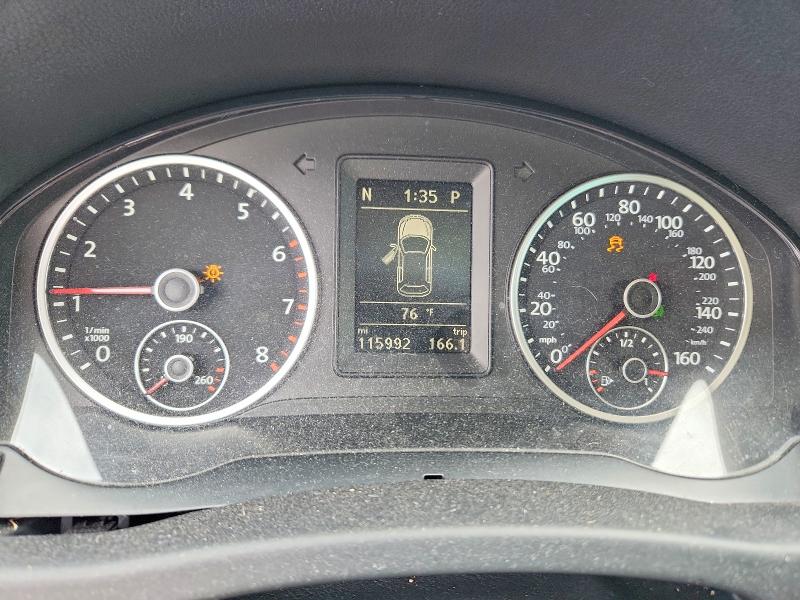 2014 Volkswagen Tiguan VIN WVGBV3AX1EW541890 COPART salvage auction — FRONT END, Wi - Certificate Of Title, sold $1,050 on 2026-08-03 (photo 9)